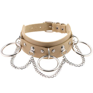 Leather Choker collar