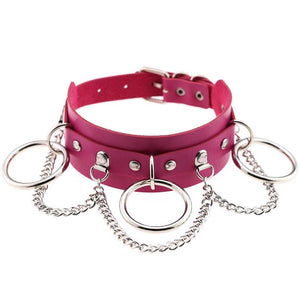 Leather Choker collar