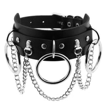 Load image into Gallery viewer, Leather Choker collar