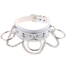 Load image into Gallery viewer, Leather Choker collar