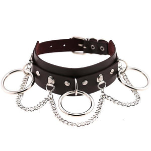 Leather Choker collar